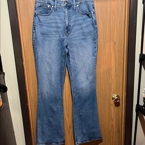 Madewell vintage flare jean style size 31 T